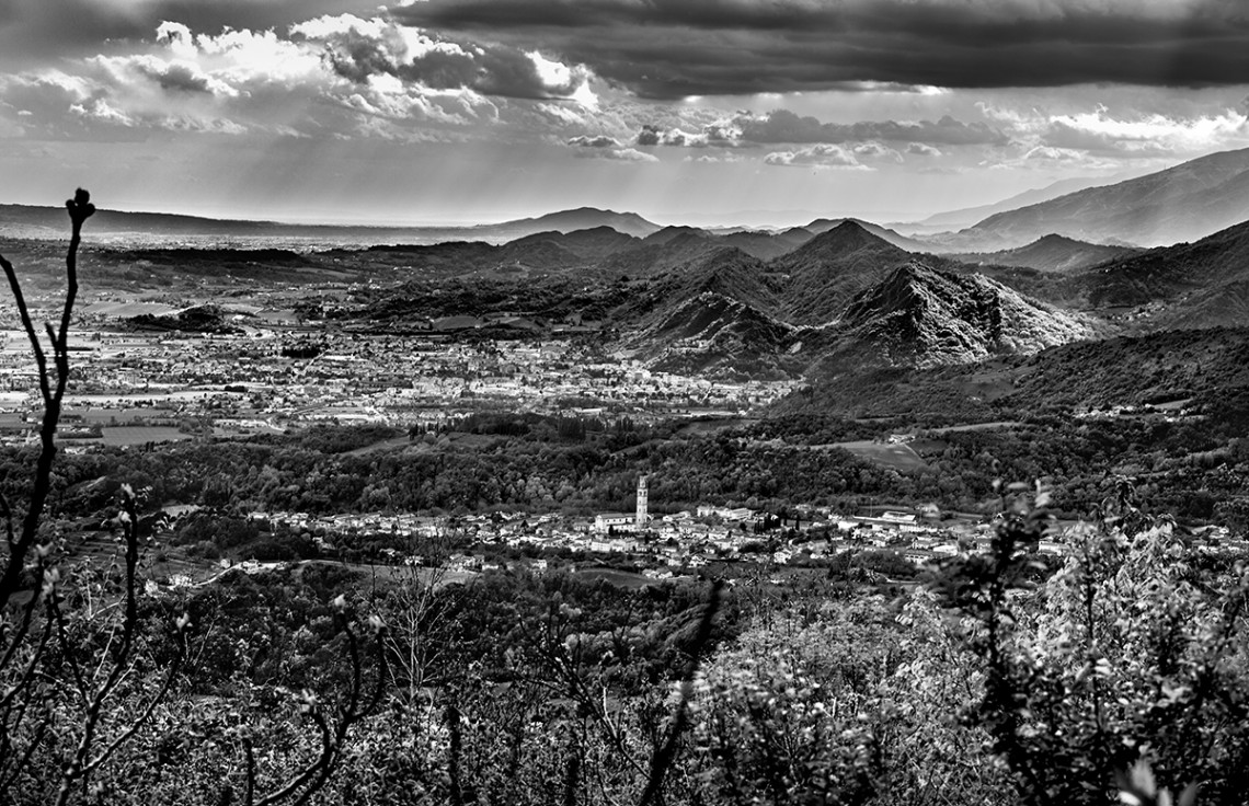 Panorama dalla strada per il Cansiglio