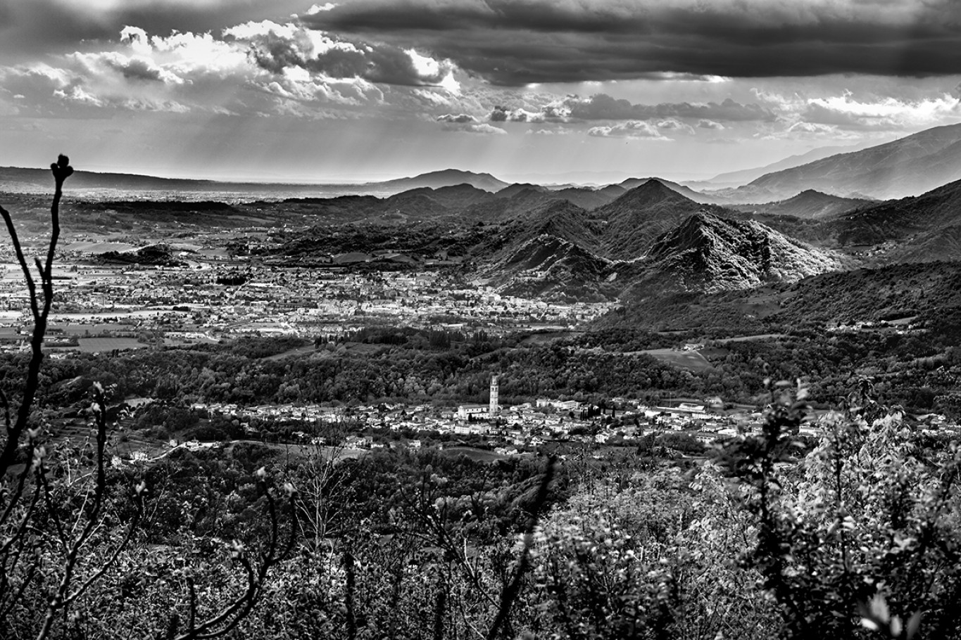 Panorama dalla strada per il Cansiglio